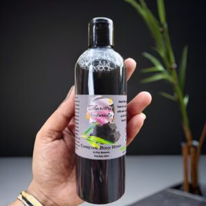 Dharittri Naturals... Charcoal Body Wash... Deep Cleanse, Natural Radiance.