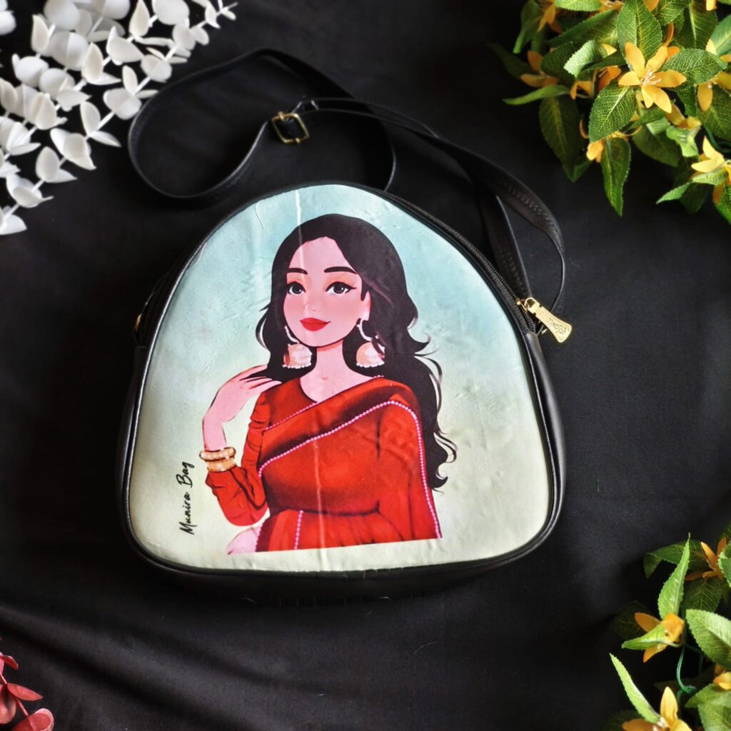 Digital Printed Sling & Handbag – Elegant & Artistic