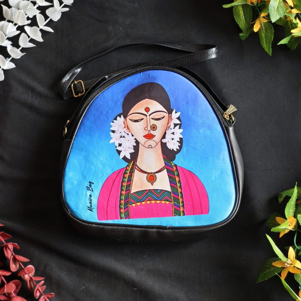 Digital Printed Sling & Handbag – Elegant & Artistic