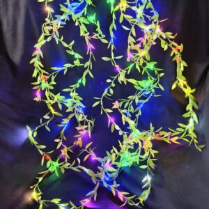 Leafy Chain Lights – Multicolour Decorative String for Festive & Home Decor